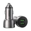 Ładowarka Samochodowa Ugreen Cd213 Qc 3.0, 2Xusb, 36W (Szara)