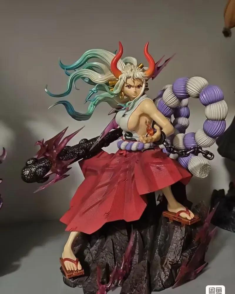 One Piece Yamato Gk Anime Girl Figure Collectible Resin Statue Home Desktop Decoration For Adult Anime Collectors
