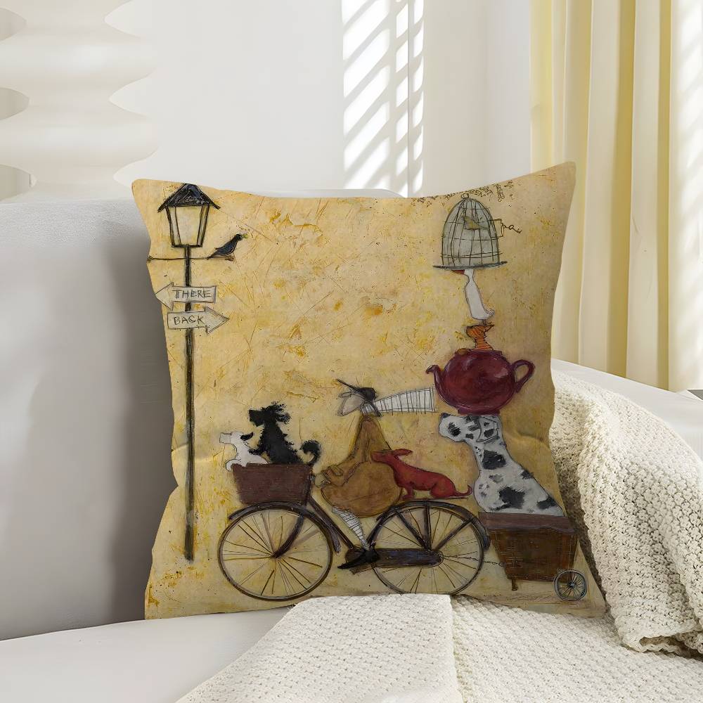 

Sam TToft Cushion Cover Decorative Pillow Sofa Home Decor case pillow cases 30x30 cm