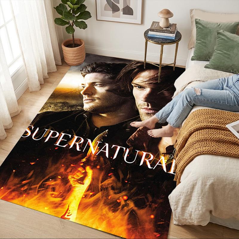 Supernatural Journey Living Room Nonslip Area Rug Soft Carpet For Bedroom Game Playroom Sofa Office Home Decor Doormat Christmas Gift C922113