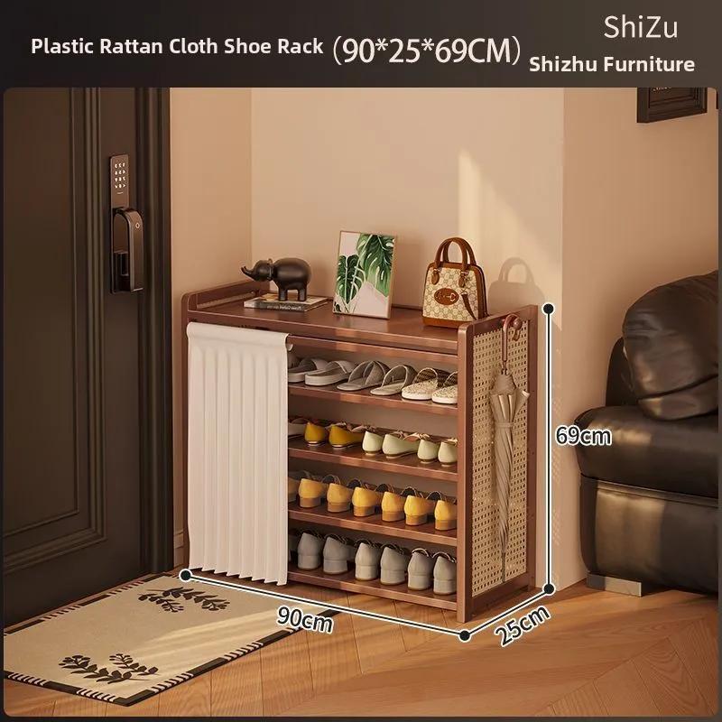 Shoe Rack, Household Door Integrated Cabinet, Storage Rack, Dust-proof Wall Mounted Storage Rack, Hallway Door Umbrella Rack