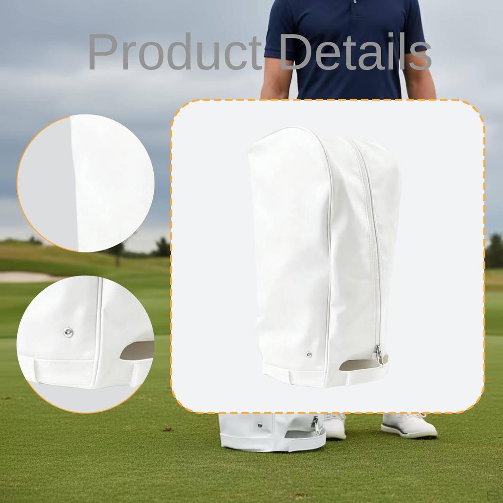 Golf Bag Rain Cover Dustproof Foldable Waterproof Hood for Courses Beginner Travel
