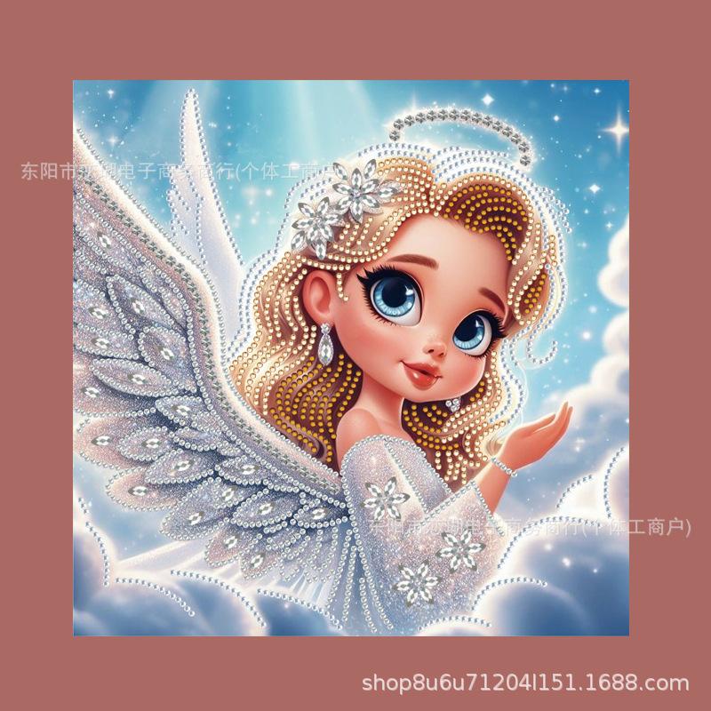 Schmetterlingsförmiges Diamantgemälde in großer Größe mit leuchtenden Diamanten, dekoratives Gemälde, Explosionsmotiv