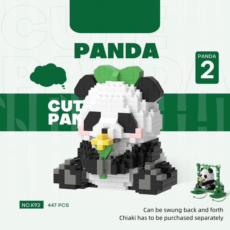 

Детские строительные блоки Panda Toys Good Guy Without Box（one panda）