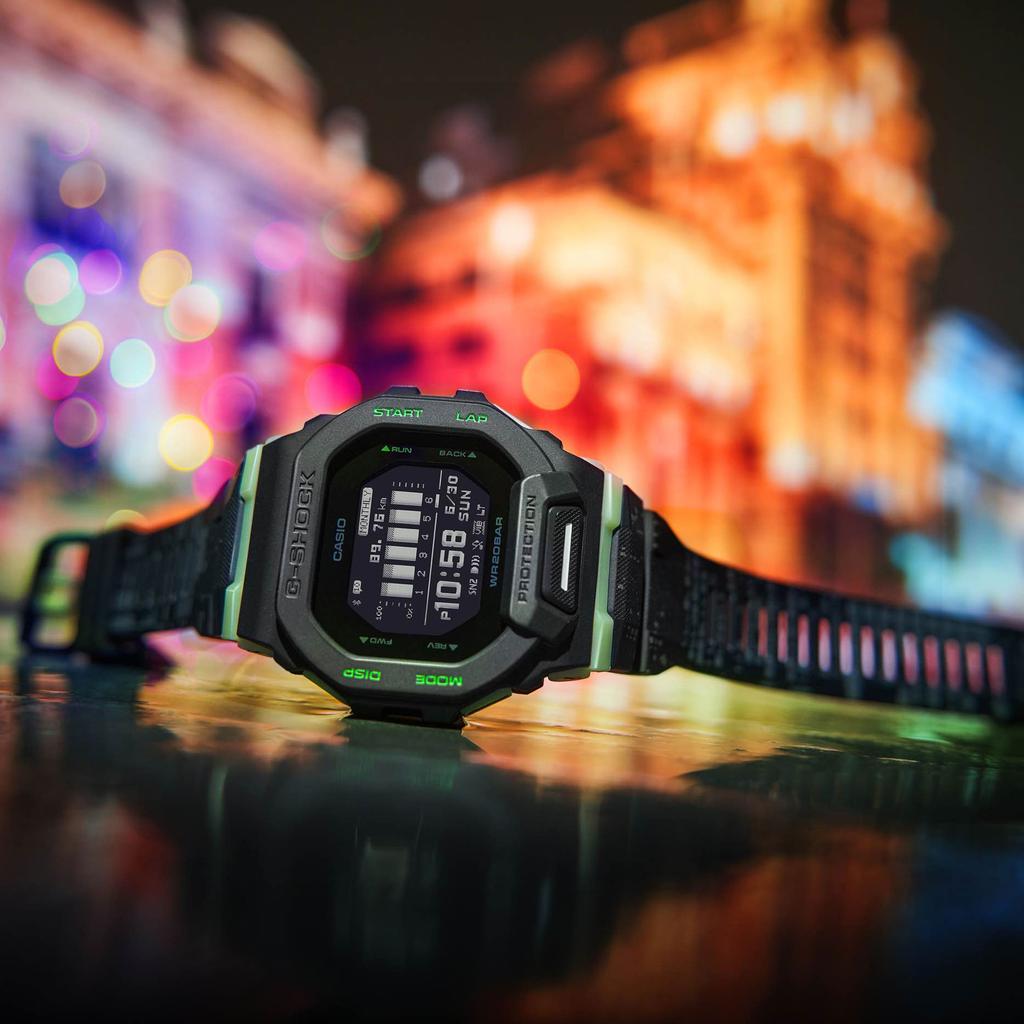 Casio G-SHOCK Men's Resin 200M Water Resistant Shock Resistant Quartz Watch GBD-200LM-1