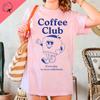 Coffee Club Lover Shirt Coffee  T-Shirt Coffee-Lover G Graphic T Shirts Women Clothing Tops Aesthetic Clothes