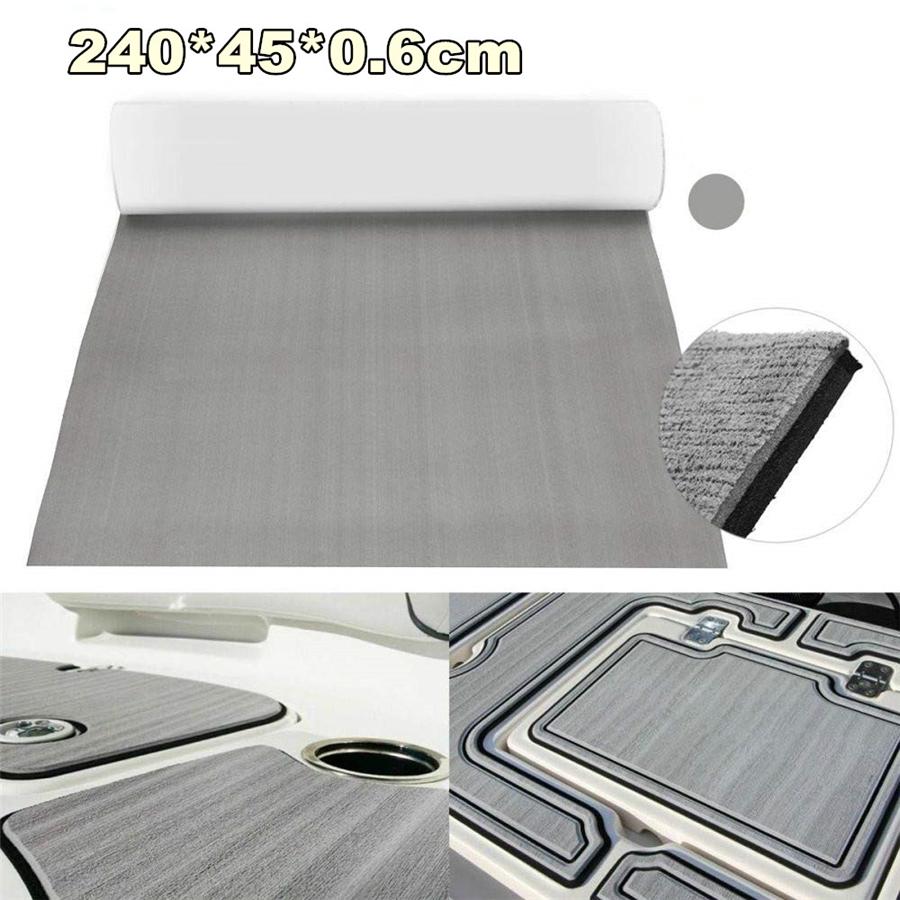 Universal 17.7"x94" EVA Foam Teak Sheet Marine Flooring Self-Adhesive Pad