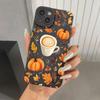 Autumn Pumpkin Coffer Phone Case For iPhone 17 16 15 14 13 12 11 Pro Max 17 Air 16E XS X XR 7 8 Plus SE Shockproof Soft Cover