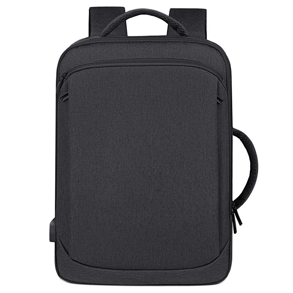 Schoolbag New Simple Backpack Men's Business Commuter Bag Portable 11.1 Inch Computer Bag Printable Logo School Bag