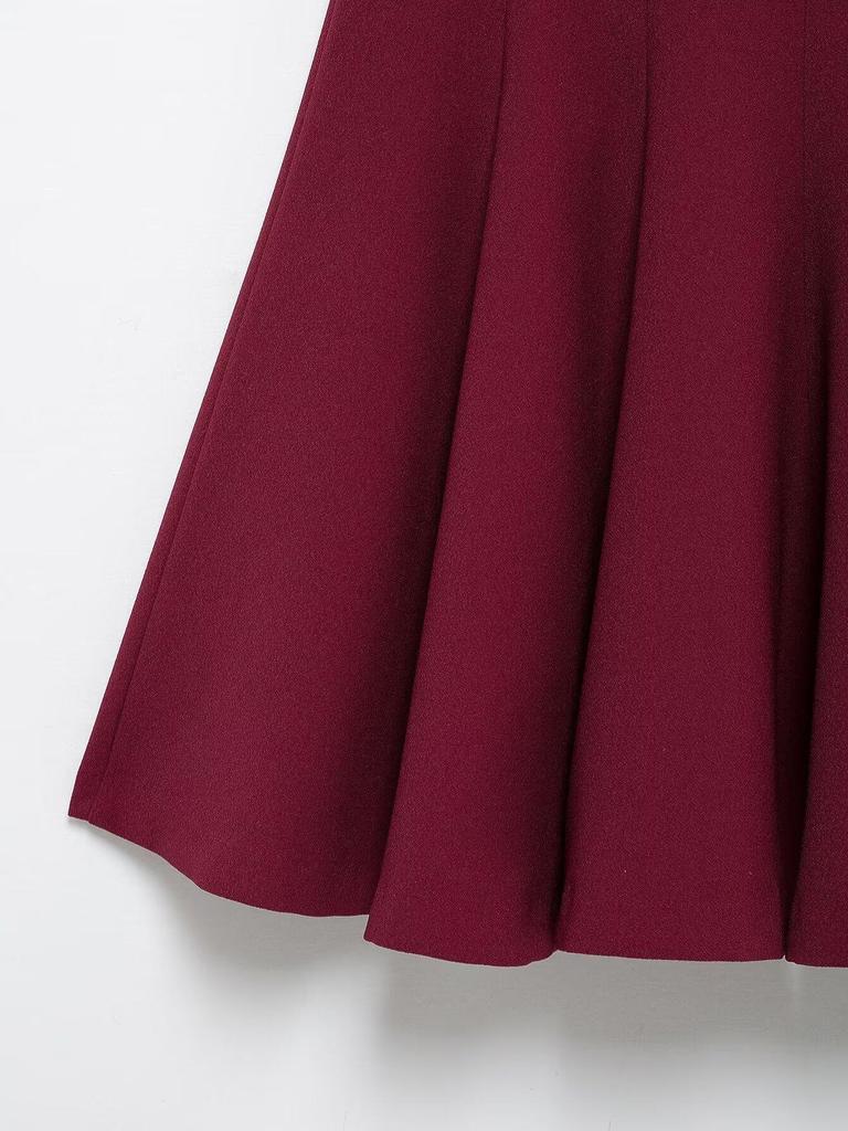 TAOP&ZA Damen Elegantes Mini-Kleid mit Rüschensaum - Frühjahrskollektion