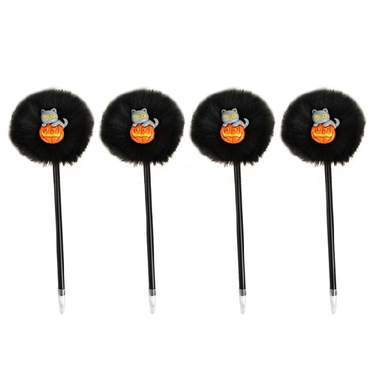 

4Pcs Halloween Cartoon Gel Pen School Stationery Supplies for Women Student Writing Noting Journaling