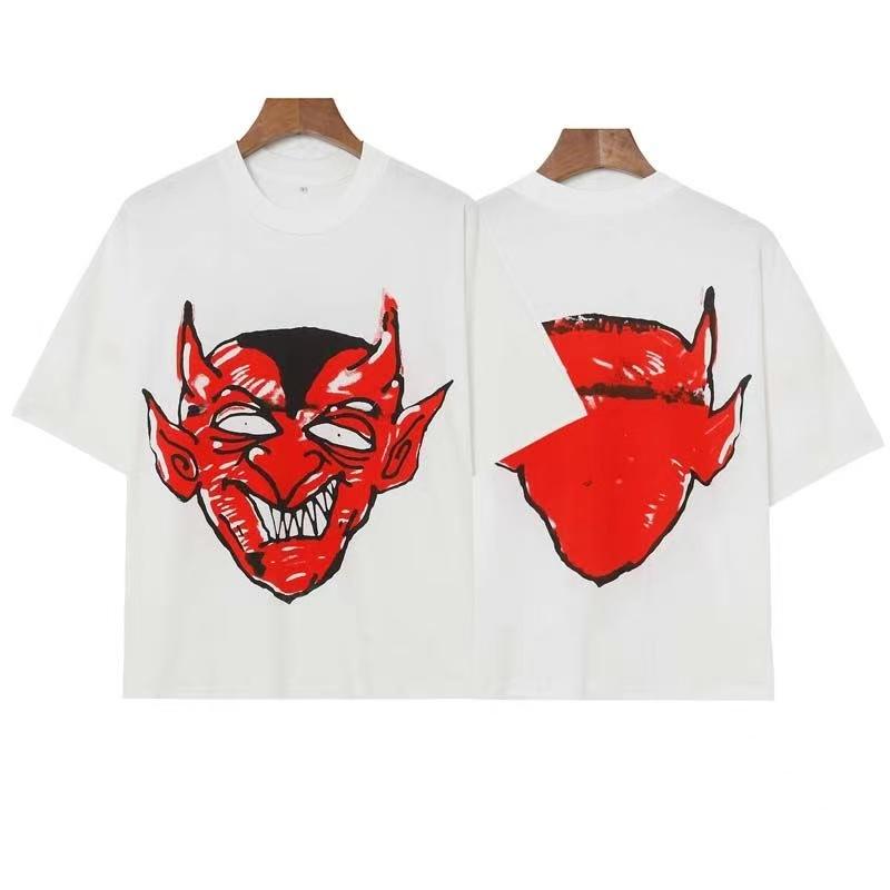 

2025 Summer and autumn American-style funny printed T-shirt loose and casual short-sleeved men s and women s sportswear top 01 4XL