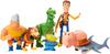 Disney & Pixar Toy Story Action Figures 7-Piece Set Woody, Slinky, Rex, Hamm, Alien, Rocky & Shark Disney 100 Collectible