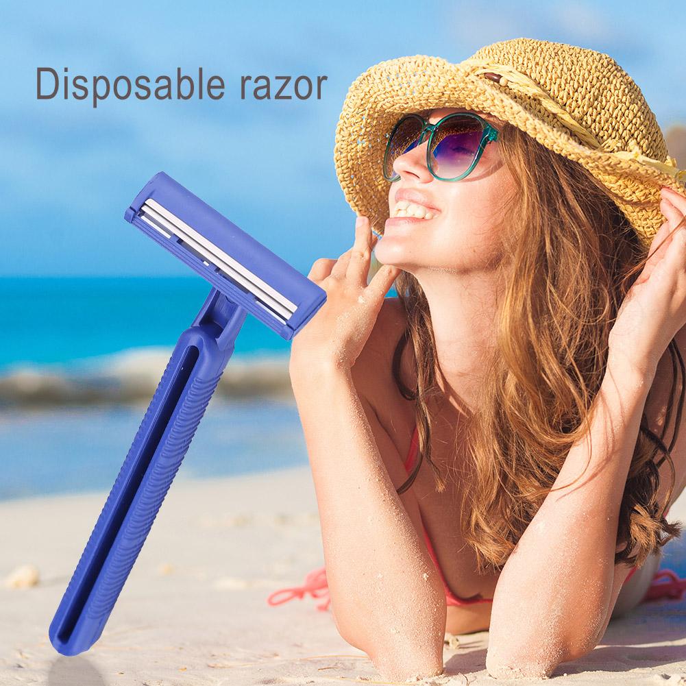 10-300 PZ Rasoio Manuale Doppio Filo Portatile Multifunzione Rasoio Usa e Getta Strumento per il Bagno Rasoio di Alta Gamma a Doppia Lama per Uomini