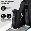 Snow Boots Snowboard Backpack, Oxford Cloth Waterproof and Wear-resistant Skateboard Outdoor Travel Bag Large Capacity Storage