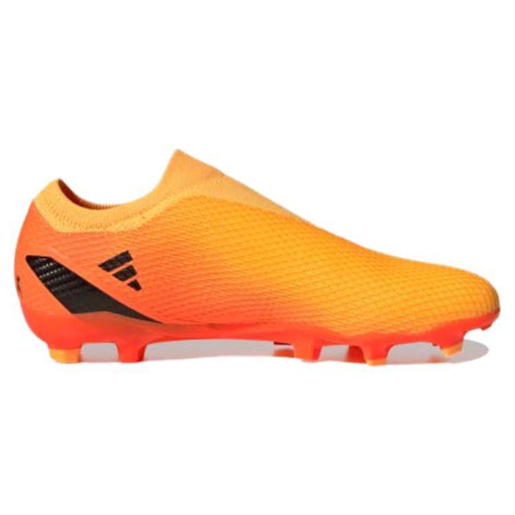 Adidas X Speedportal.3 Laceless FG Heatspawn Pack Unisex Sneakers Orange Solar-Gold Core-Black GZ5067