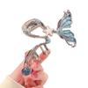 Metal Irregular Color Plata Estrella de Mar Pinzas de Tiburón Pasadores Para Mujeres Retro Pinza de Garra Grande Pasadores Tocado Accesorios para el Cabello Joyería