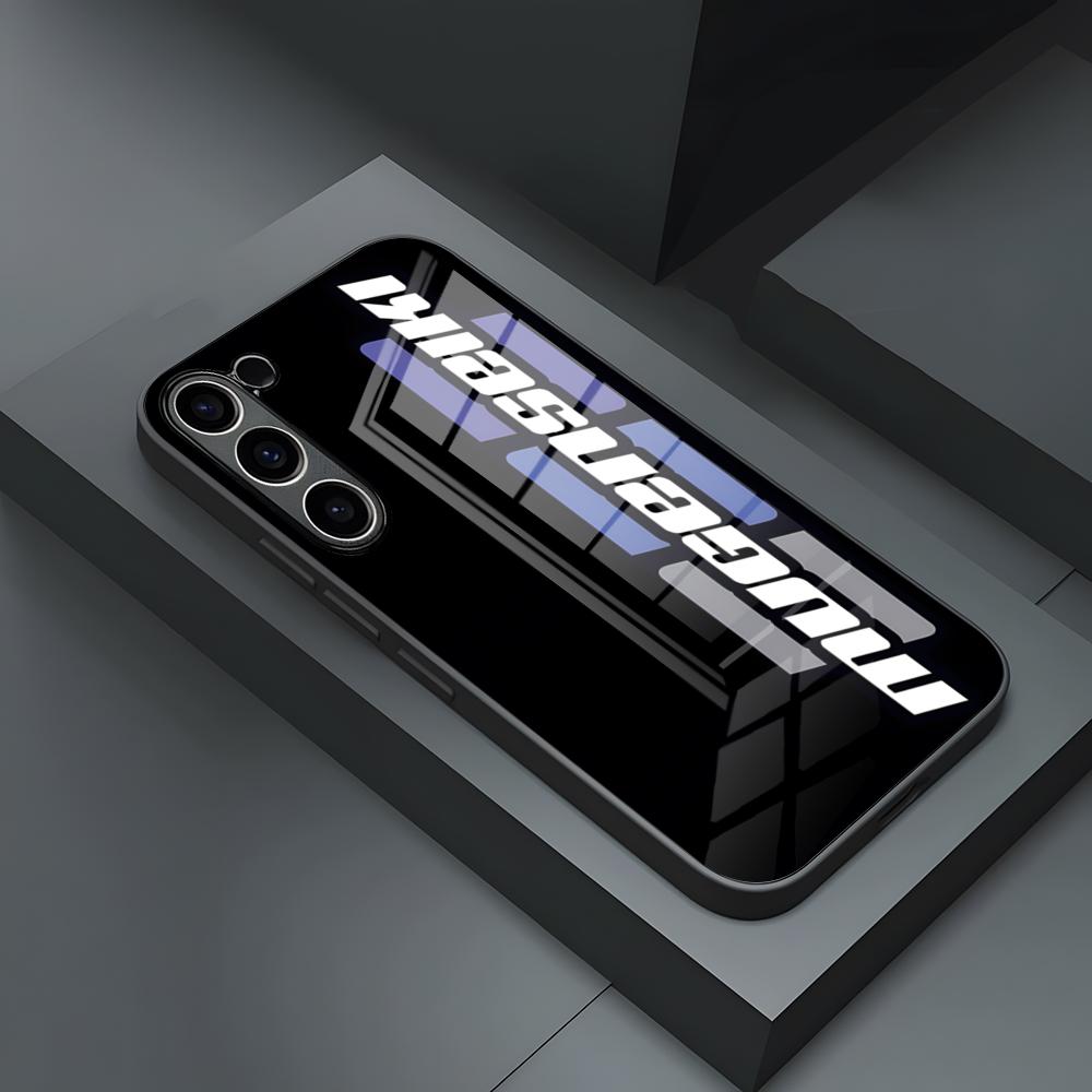 

Mugen Seiki Rc Logo Phone Case For S23 Samsung S24 S25 Ultra S22 S20 Fe S21 Plus A54 A34 A24 A53 A16 A14 Glass Cover Samsung s22