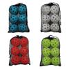 6x Pickleball Balls Outdoor Courts High Visibility Colors 40 Holes Pickle Balls Tournament Play Sporting Goods