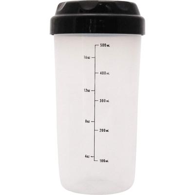 KOKUBO Protein Shaker Siyah 500ml Japonya Üretimi Ölçü İşaretleri Kubbe Şeklinde