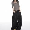 Women Striped U Neck Half Sleeve Slim Fit T Shirt