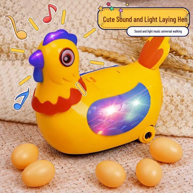 

Electric Singing Egg-Laying Walking Chicken Toy for Children