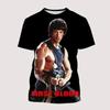 Rambo First Blood Movie 3D Print T-Shirts Men Women Casual Streetwear Oversized Short Sleeve T Shirt Male Tees Tops Man Clothing