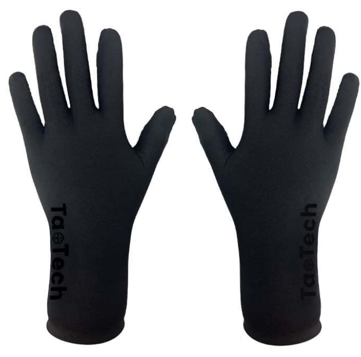 

TaoTech Inner Smartphone Full Unisex Gloves, Touchscreen, Operation, Fleece-Lined, Finger, Five-Finger Gloves, Thick, Snowboarding, (Size M, чёрный