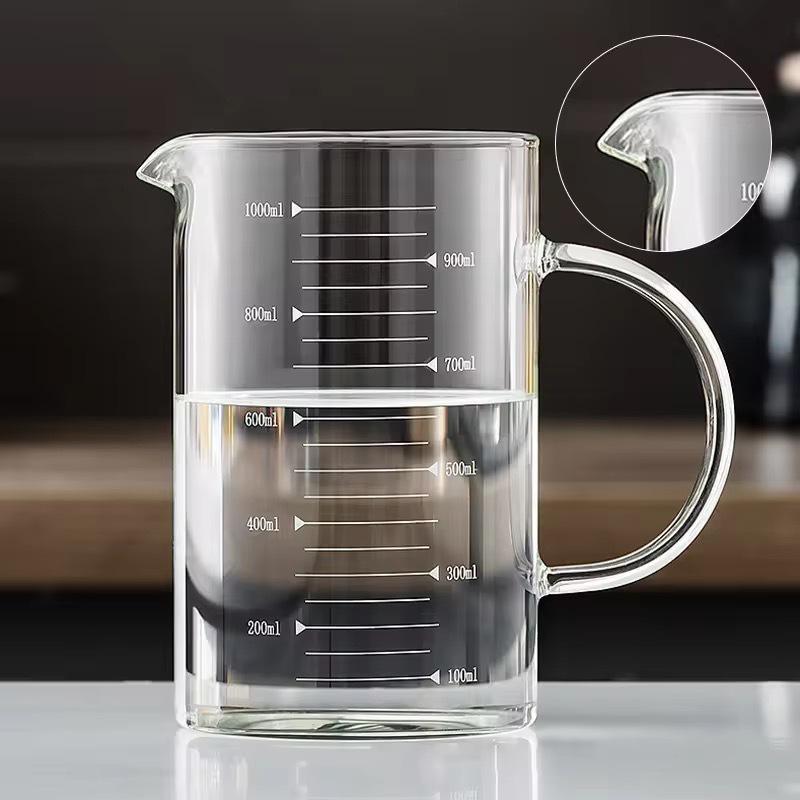 Graduated Glass Measuring Cup with Handle
