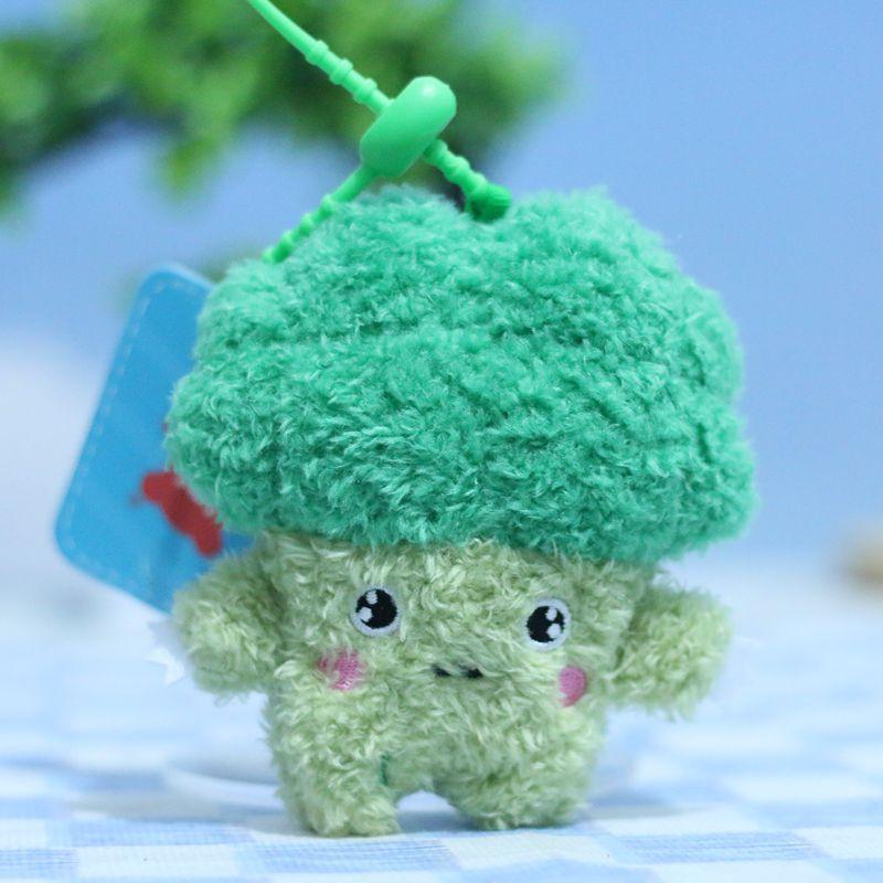 

Брокколи Зеленый Креативный Плюшевый Брелок Супер Мягкий Милый Аксессуар Для Сумок зелёный