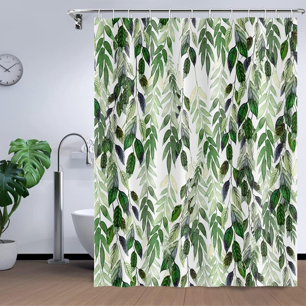 Mount Fuji Shower Curtain Japan Famous Landscape Cherry Flower Mountains Abstract Scenery Shower Curtains For Bathroom