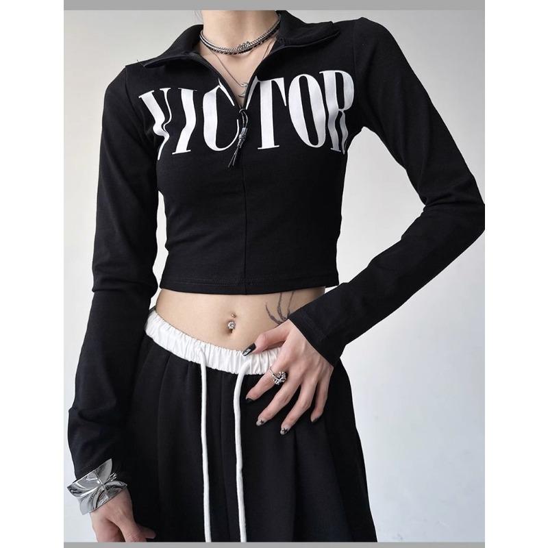 American Black Sports Pants for Women In Spring and Autumn 2024 New Style Loose Dance Student Sweatpants Contrasting Wide Leg Pants Trendy
