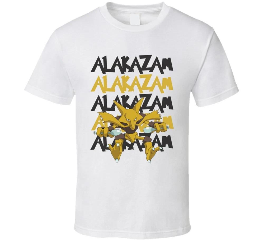 Alakazam Video Game Movie Cartoon Character Fan Poster T Shirt S