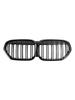 Gloss Black Front Kidney Grille Grill Fit BMW X1 F48 F49 2019-2021 Dual Slat