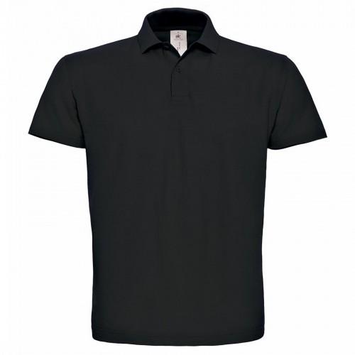 

B&C ID.001 Mens Short Sleeve Polo Shirt білий