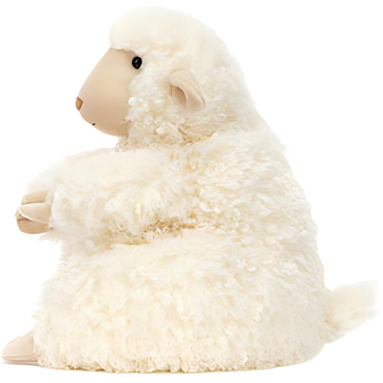 JELLYCAT Farm Animal Series Bobbleton Sheep Stuffed Animal Doll 27cm Height