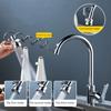 360 Rotating Faucet Nozzle for Kitchen Sinks not Splashes & Water Conservation Sink Attachment Simple Installation