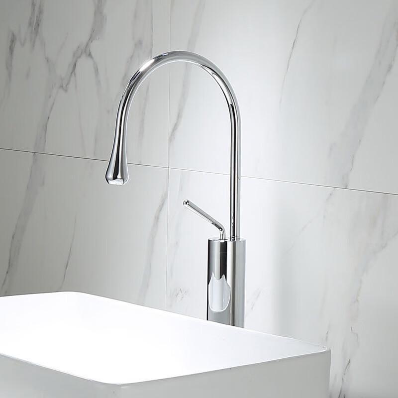 TLXT Tall Electroplated Basin Faucet
