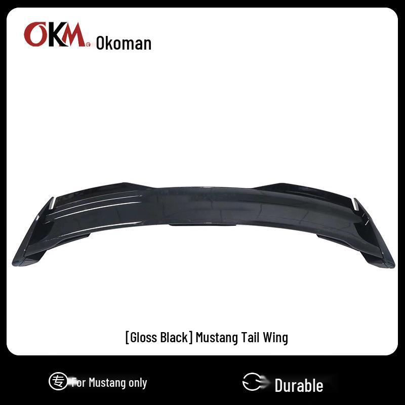 2024 Ford Mustang S650 Black Horse R Track Tail Wing Modification