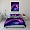 Galaxy Unicorn Bedding Set Bedding Duvet Cover Set Duvet Cover Pillowcases (1 * Duvet Cover 2 * Pillowcases, Without Duvet Insert)
