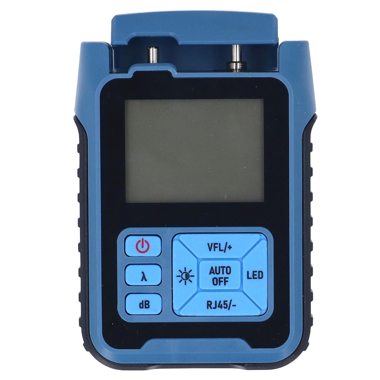 

Optical Fiber Power Meter 850 To 1650nm 70 To +10dbm Optical Power Meter with 10mw Visual Fault