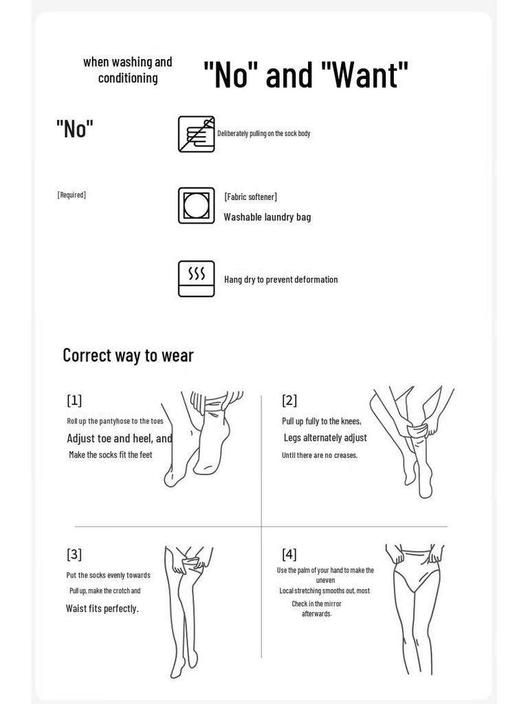 0D Ultra-Thin Sheer Pantyhose (2-Pair Pack)