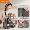 cobbe Stainless Steel Kitchen Knife & Chopping Board Organizer