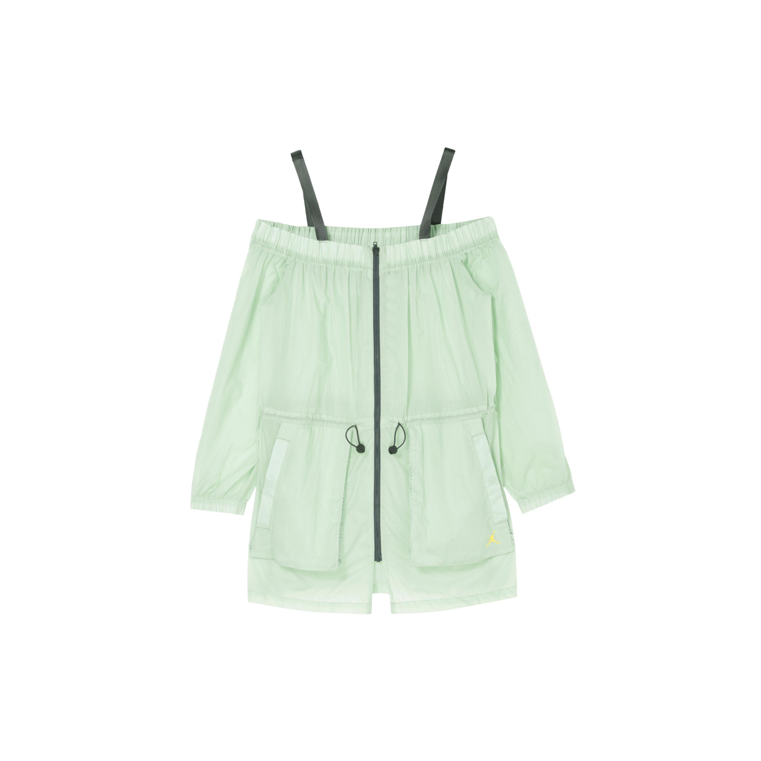 Jordan Jackets Women s Mint Green Collarless Moderate Other CU4070-321 XXL