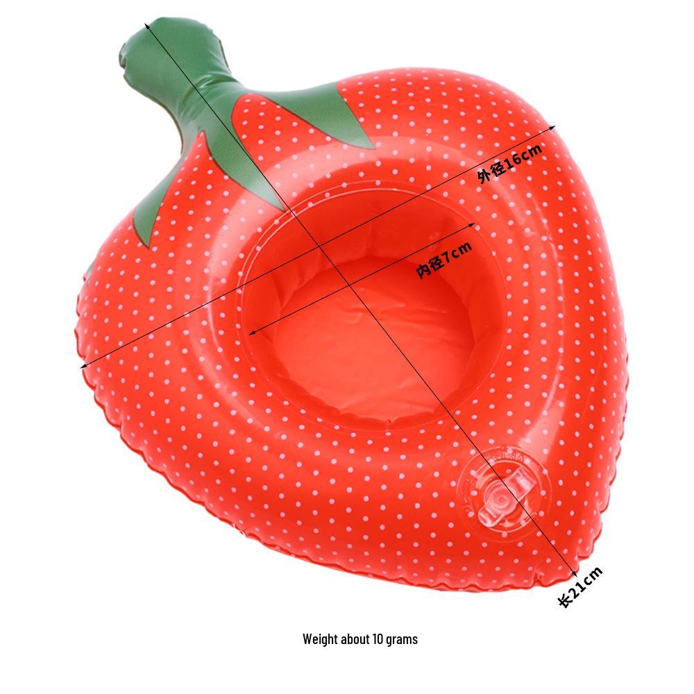 Available: Inflatable Cup Holders - Flamingo, Donut, Lemon, Watermelon, Pineapple, Crab, and Heart.