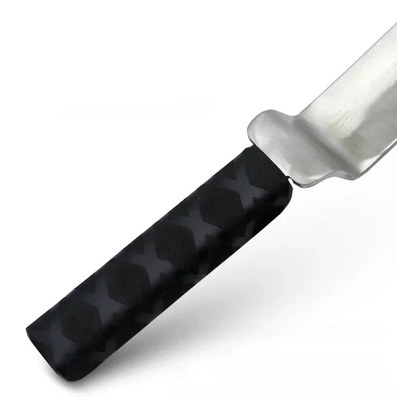 Car Dent Repair Tool Paintless Dent Repairing Knock Pads Rubber Handle Stainless Steel Backing Plate Body Dent Removal Tool