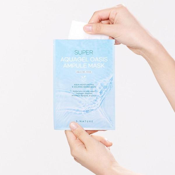 S.NATURE Super Aquagel Oasis Ampule Mask 5EA