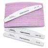 High-Quality Professional Half-Moon Nail File, Purple Core, Wear-Resistant with Teeth