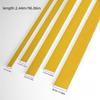 1pc 2.44m/96.06in Mirror Wall Sticker Gold Self-adhesive Mirror Wall Moulding Trim Stainless Steel Decorative Lines Strip Decor