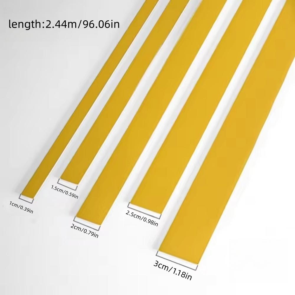 

1pc 2.44m/96.06in Mirror Wall Sticker Gold Self-adhesive Mirror Wall Moulding Trim Stainless Steel Decorative Lines Strip Decor 2.44mX1cm золотой
